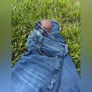 Hollister Men's Bootcut Blue Jeans